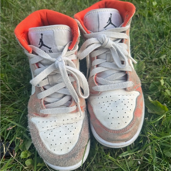 Jordan 1 Mid “Orange Suede” - Picture 2 of 7